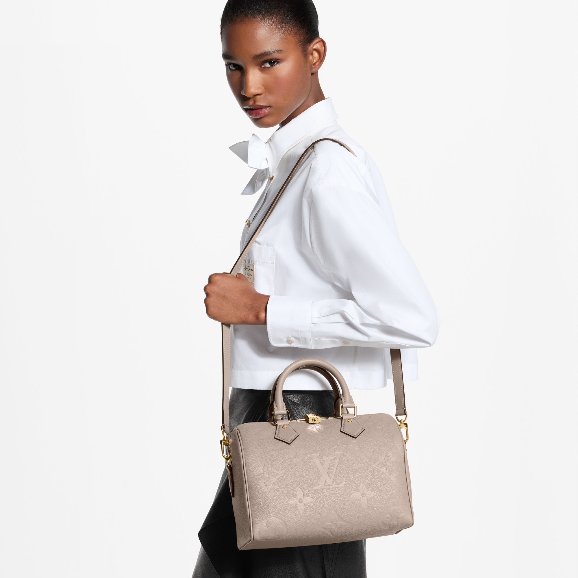Speedy Bandoulière 25 Bag Monogram Empreinte Leather - Handbags